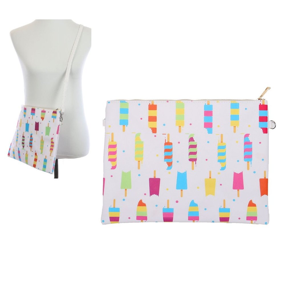 $9.00 ✿ 13 INCHES CROSS BODY CLUTCH BAG